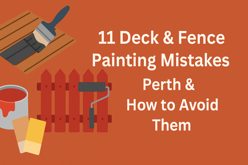 Fence & Deck Painting Perth