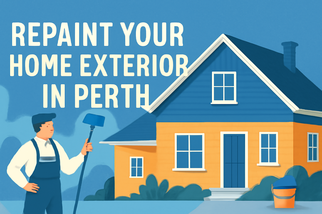 Repaint Your Home Exterior in Perth