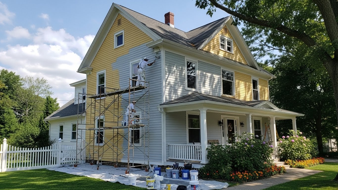 paint house exterior